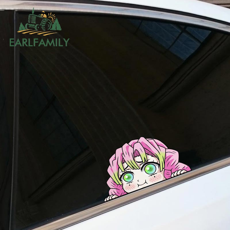 Mitsuri Peeker Car Stickers