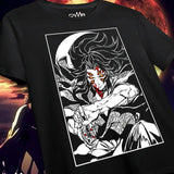 Immerse yourself in this striking Kokushibo Tee, perfect for anime fans. Looking for more Demon Slayer merch? Explore our full collection of anime merch now!