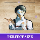 Attack on Titan Levi Ackerm Non-slip Rug