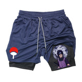 Naruto 2 in 1 Gym Workout Compression Shorts