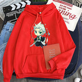 Tōshirō Hitsugaya Hooded Pullover Oversized Sweatshirt