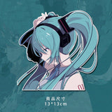 Hatsune Miku Waterproof Decorative Stickers