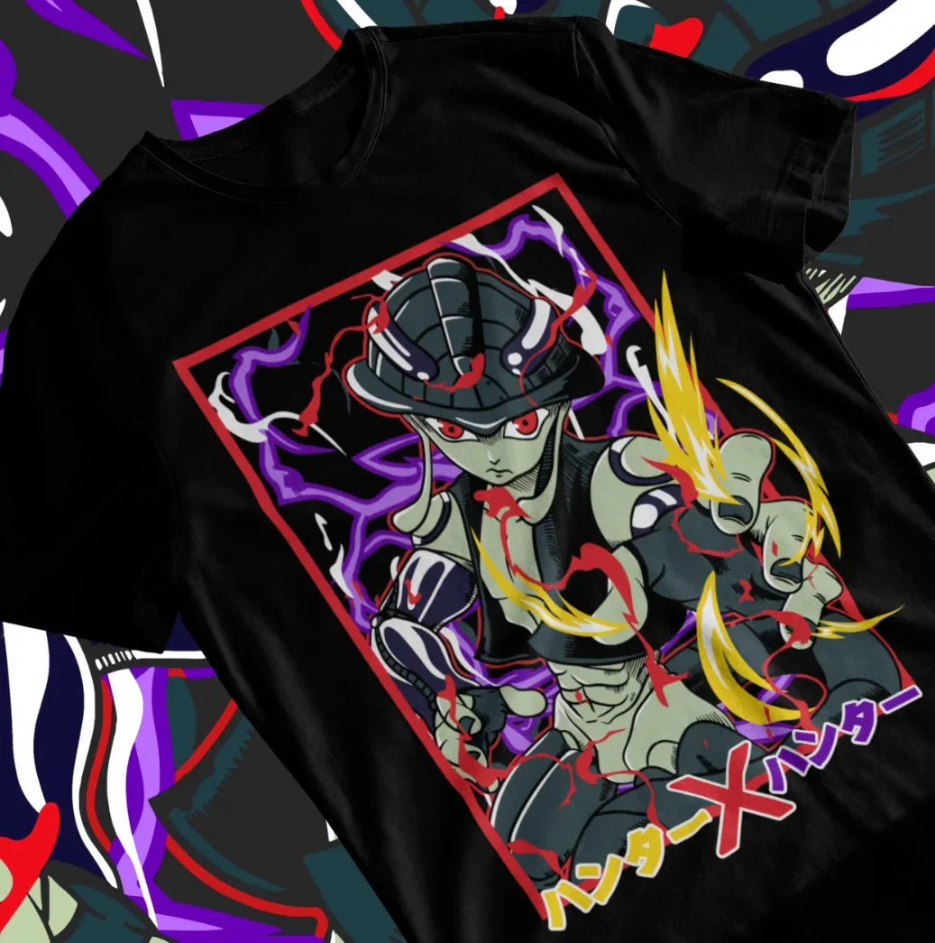 Here at Everythinganimee we have only the best anime merch! Free Global Shipping.
Channel the raw power of Meruem with this striking Hunter x Hunter t-shirt!