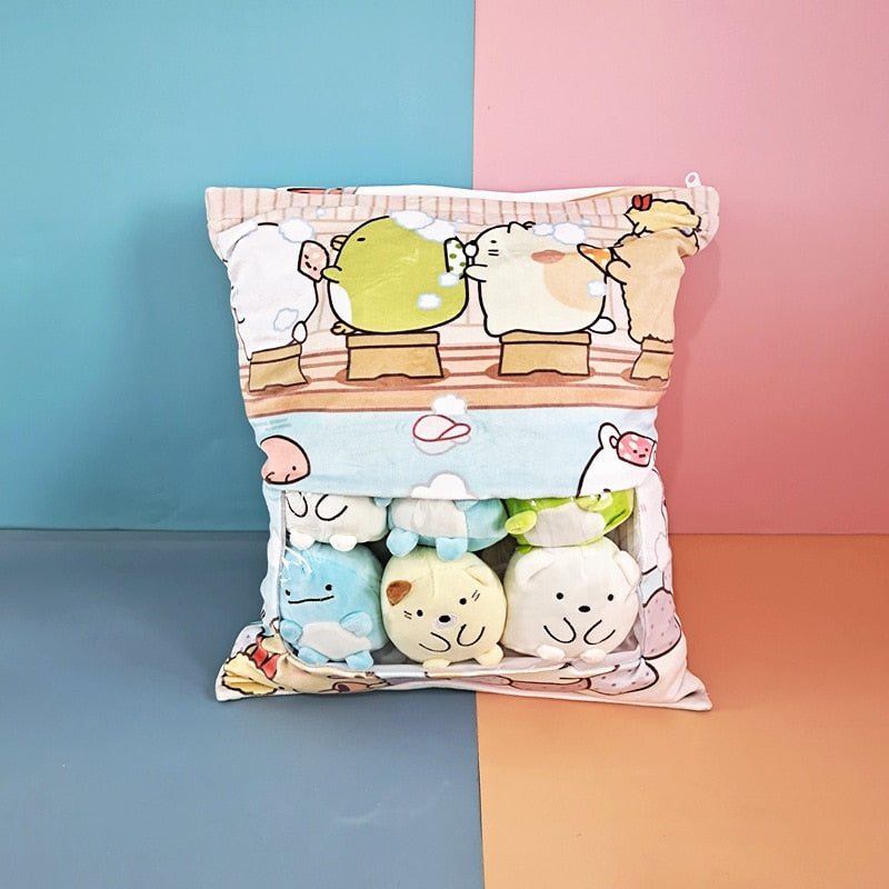 Anime Lovers' Soft Stuffed Mini Pillow Cushions