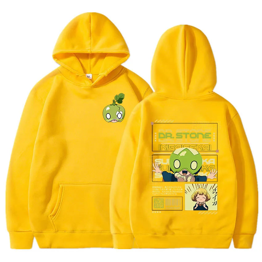 Step into the amazing world Suika & upgrade your wardrobe with our new Dr. Stone Hoodies| If you are looking for more Dr.Stone, We have it all! | Check out all our Anime Merch now!