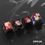 4-Piece Demon Slayer Keycaps Set