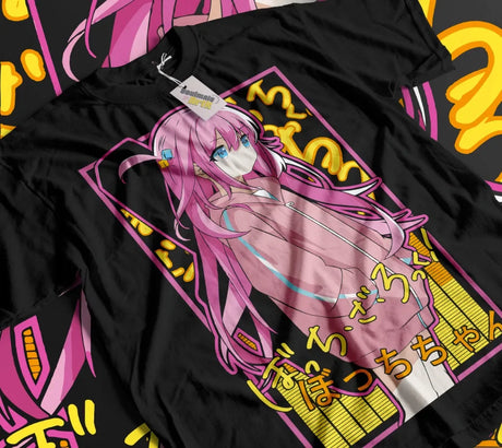 Here at Everythinganimee we have only the best anime merch! Free Global Shipping.
Unleash the power of the Bocchi the Rock with this amazing tee. Featuring a bold and intense design