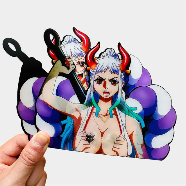 This captivating sticker is a treasure, bringing the spirit of Yamato to life. | If you are looking for more One Piece Merch, We have it all!| Check out all our Anime Merch now!