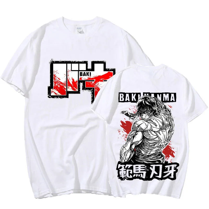 You can proudly display your love for this legendary with our exclusive Baki T-Shirt! If you are looking for more Baki  Merch, We have it all!| Check out all our Anime Merch now! 