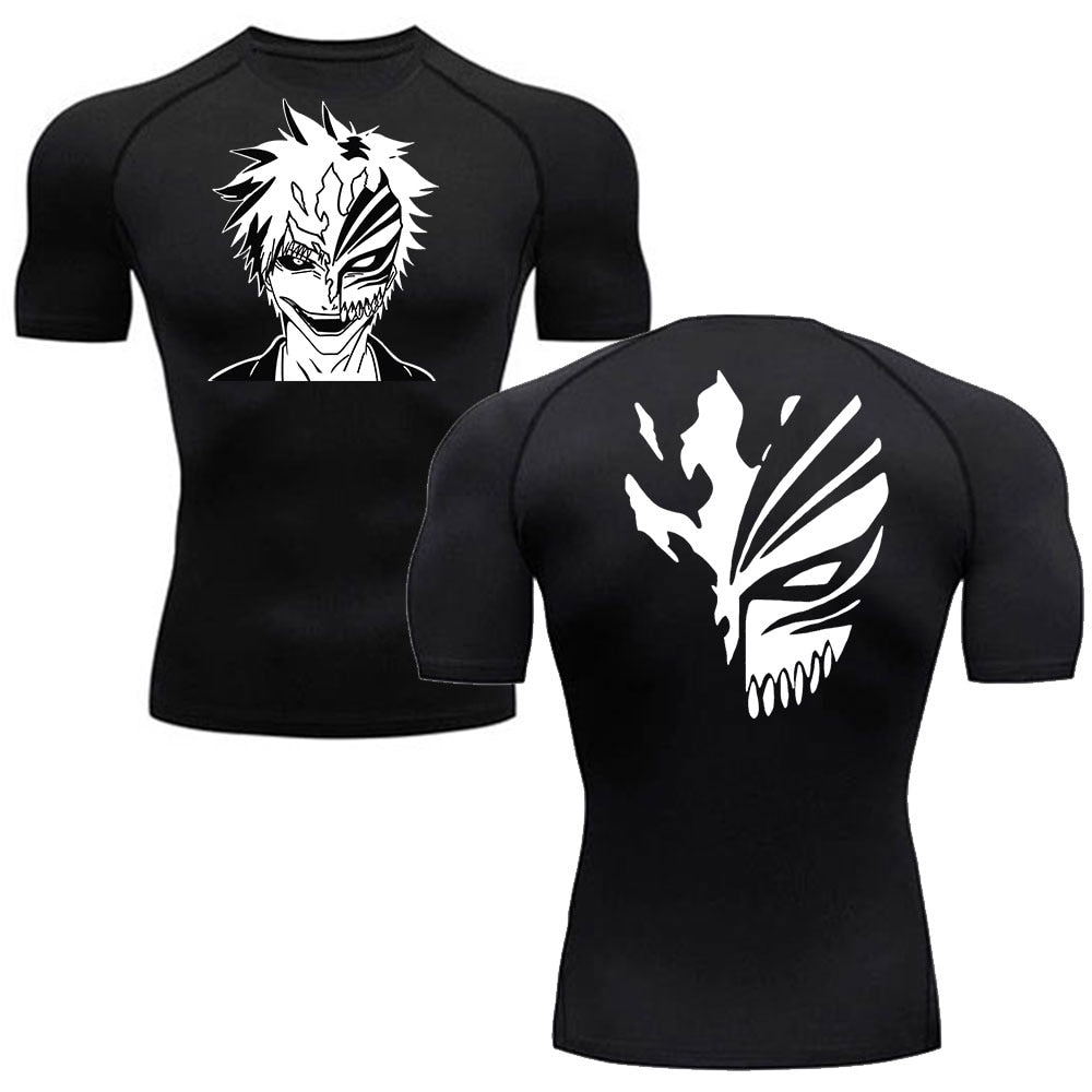 Soul Reaper Sprint: Bleach Athletic Compression Tee