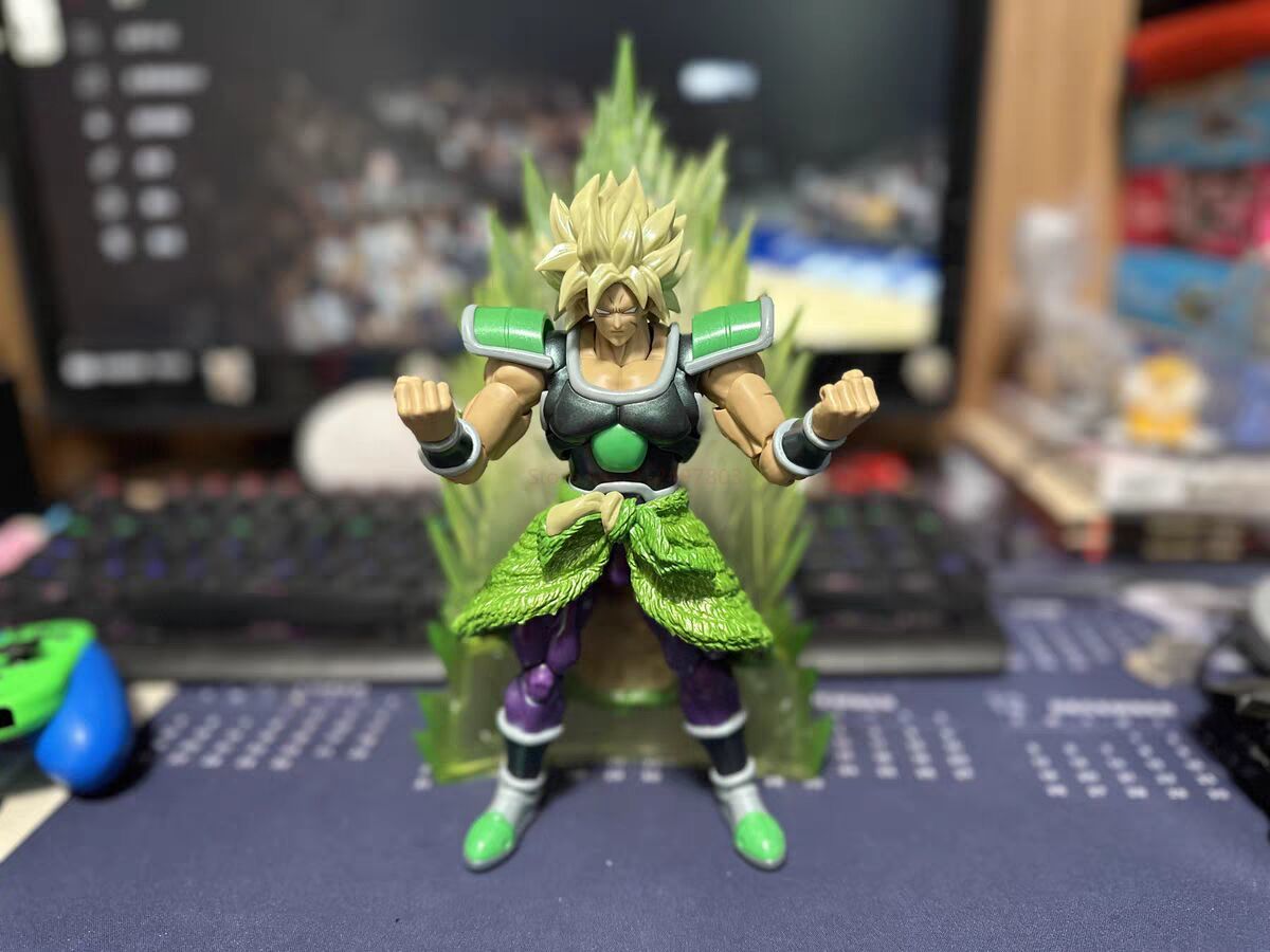 Broly's Radiant Rage: Limited Edition Super Saiyan Figure from Dragon Ball Super