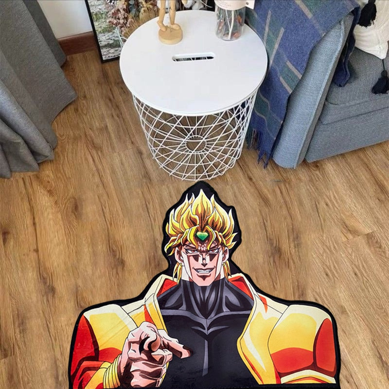 25 Designs Irregular Shape Anime Dragon Ball Area Rugs One Piece Naruto for Living Room kitchen Bath Mat Non-Slip Home Decor, everythinganimee