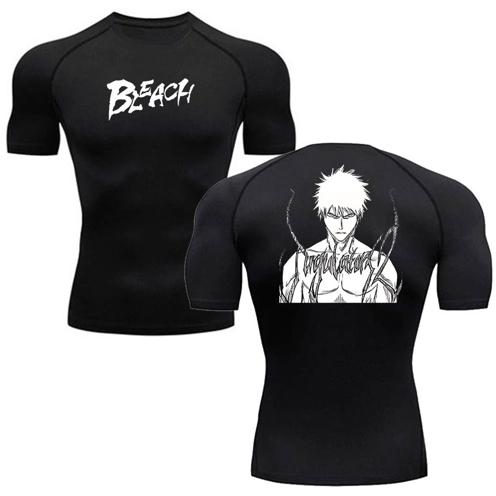 Soul Reaper Sprint: Bleach Athletic Compression Tee