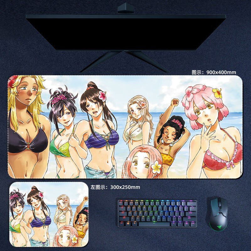 Hells Paradise Mouse Pads