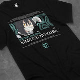 Here at Everythinganimee we have the best anime shirts in the world.
Embrace the enigmatic aura of Obanai Iguro, the Serpent Hashira, with this distinctive tee from the world of Demon Slayer. Featuring bold artwork of Obanai alongside his memorable quote.