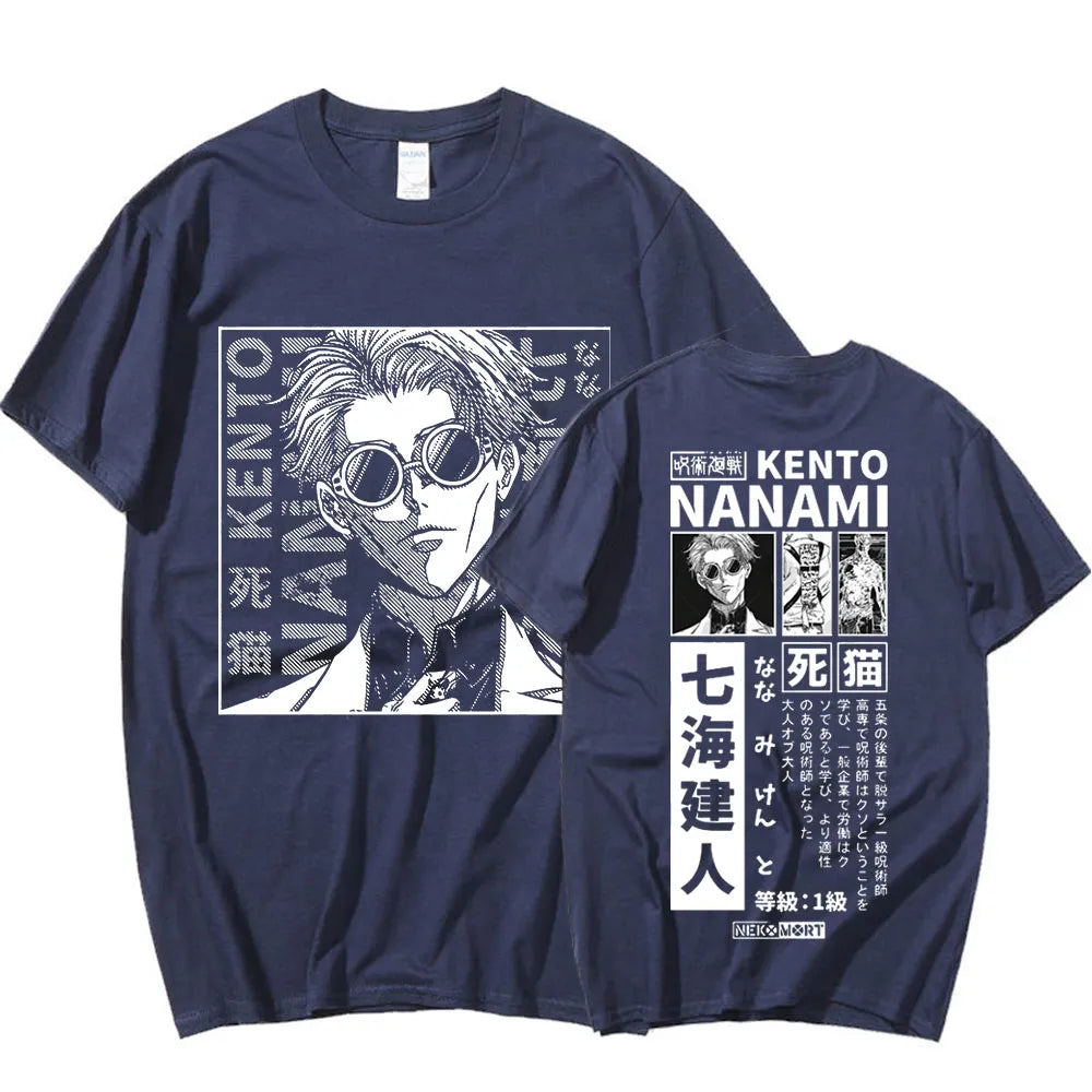 Ugrade your wardrobe with our Nanami Kento Shirt | If you are looking for more Jujutsu Kaisen Merch, We have it all! | Check out all our Anime Merch now!