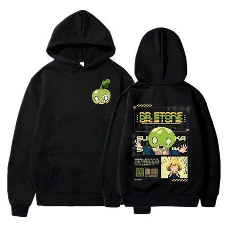 Step into the amazing world Suika & upgrade your wardrobe with our new Dr. Stone Hoodies| If you are looking for more Dr.Stone, We have it all! | Check out all our Anime Merch now!