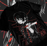 Here at Everythinganimee we have only the best anime merch! Free Global Shipping.
Step into the dark world of Tokyo Ghoul with this Juzo Suzuya T-Shirt, featuring the enigmatic and unpredictable character in a striking kawaii design. 