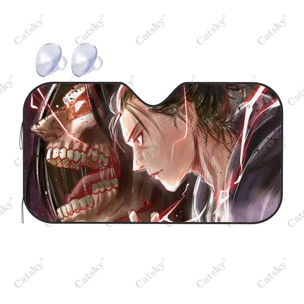 Attack On Titan Windshield Sun Shade Visor