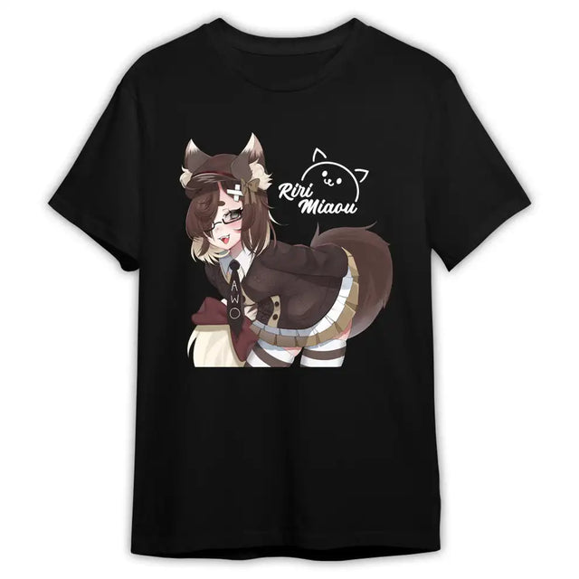 Here at Everythinganimee we have the best anime shirts in the world.
Channel the playful and adorable vibes of Riri Miaou with this casual tee! Featuring a fun and charming design, this shirt is perfect for anyone who loves cute and cozy anime aesthetics.