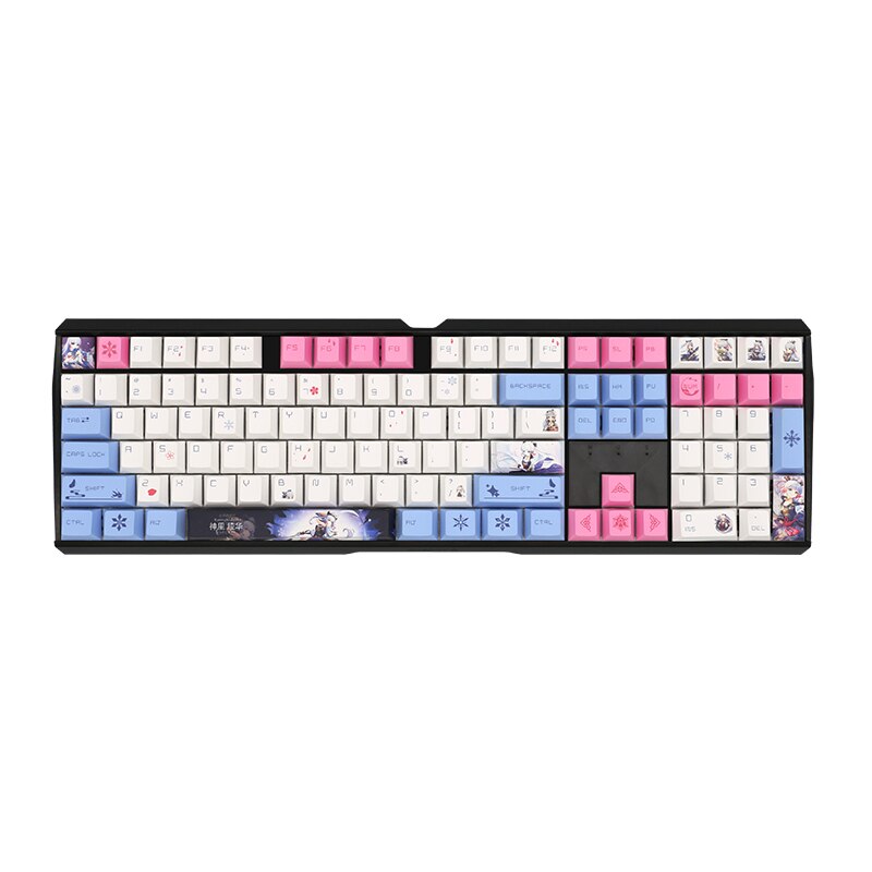 Genshin Impact Kamisato Ayaka MX3.0S Alloy RGB Mechanical Keyboard