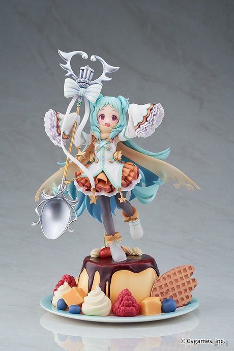 Admire Miyako's figure, radiating royal elegance with her turquoise hair & gold-accented attire. If you are looking for more Princess Connect Merch, We have it all! | Check out all our Anime Merch now!