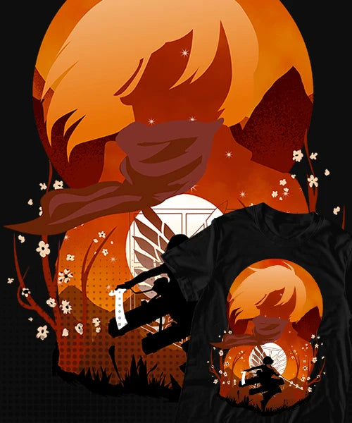 Titan Warrior Sunset Tee