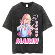 Anime My Dress Up Darling Harajuku T Shirt Men Hip Hop Vintage Washed 100% Cotton Streetwear Short Sleeve Graphic Unisex T-Shirt, everythinganimee