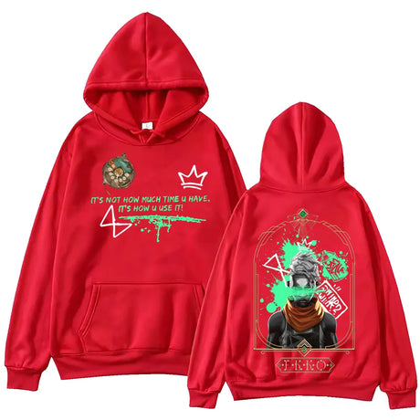 Immerse yourself in this Ekko Arcane hoodies, perfect for anime fans. Looking for more Arcane merch? Explore our full collection of anime merch now!