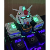 This anime keycap invites you into the exciting world of Gundam. | If you are looking for more Mobile Suit Gundam keycaps, we have it all! | Check out all our Anime Merch now!