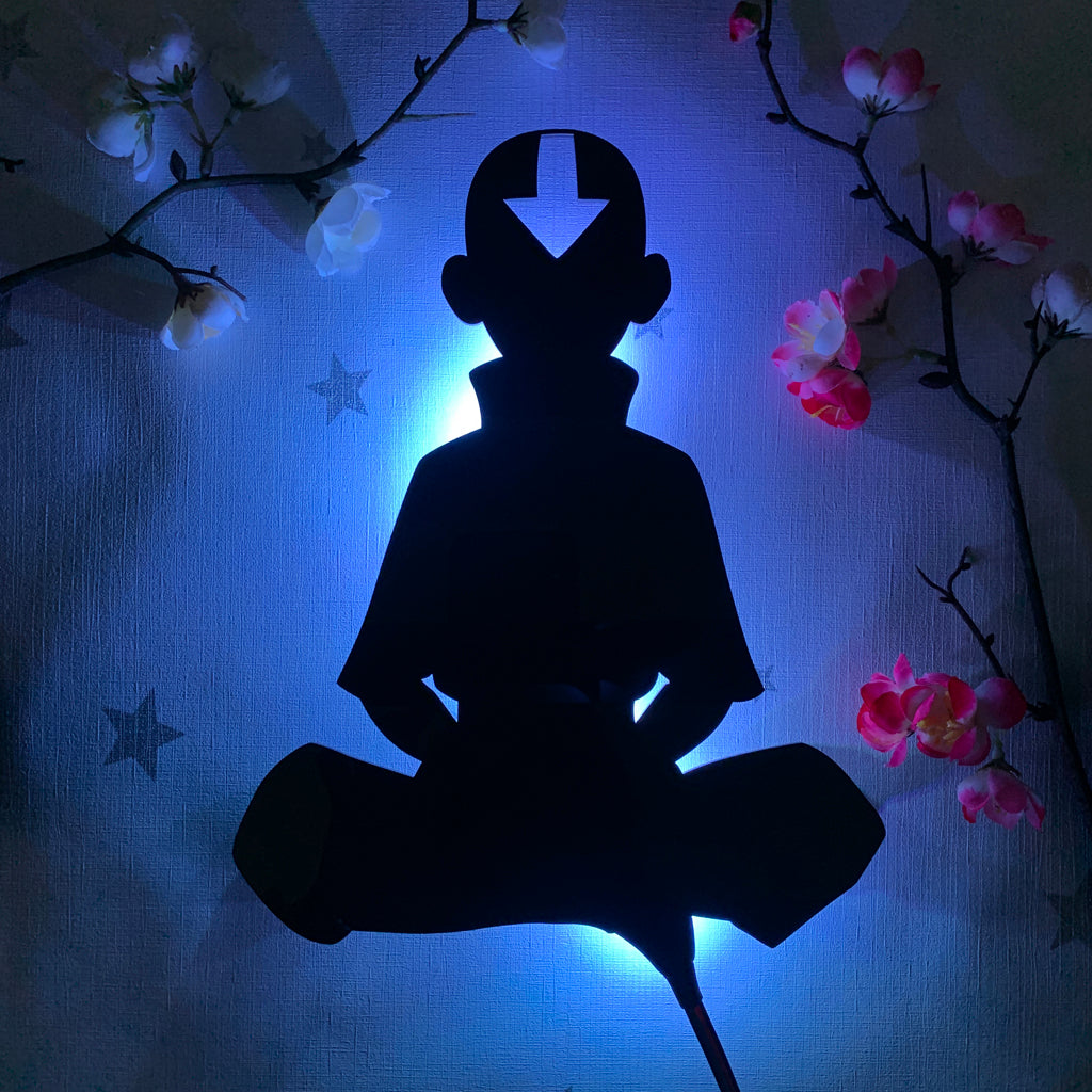 Mystic Elements: Aang Silhouette Lamp