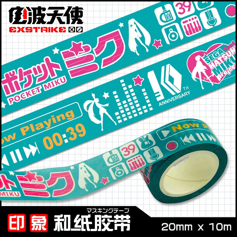 Hatsune Miku Washi Tape