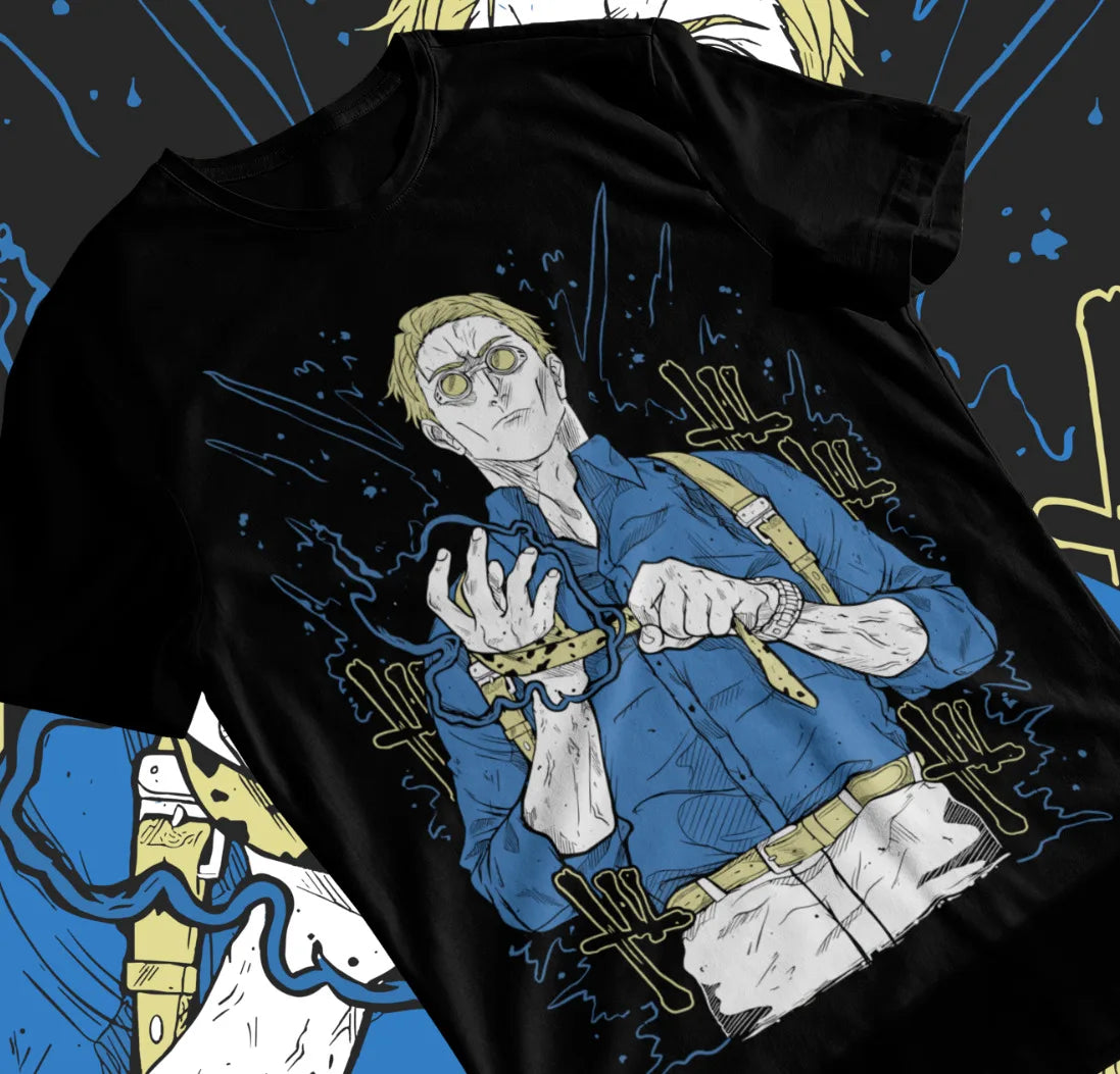 This tee features the stoic & powerful Kento , capturing his unique character with detailed artwork. If you are looking for more Jujutsu Kaisen Merch, We have it all! | Check out all our Anime Merch now!