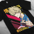 This tee captures the magic of Katsuki Bakugo. If you're looking for more My Hero Academia merch, we have it all! Check out our anime merch now—free shipping!