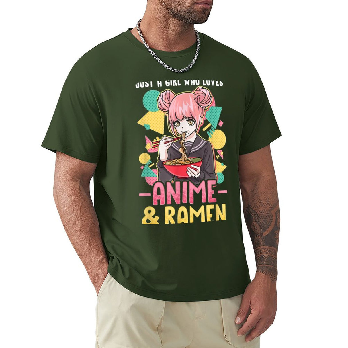 Otaku Delights: Anime & Ramen Love Tee