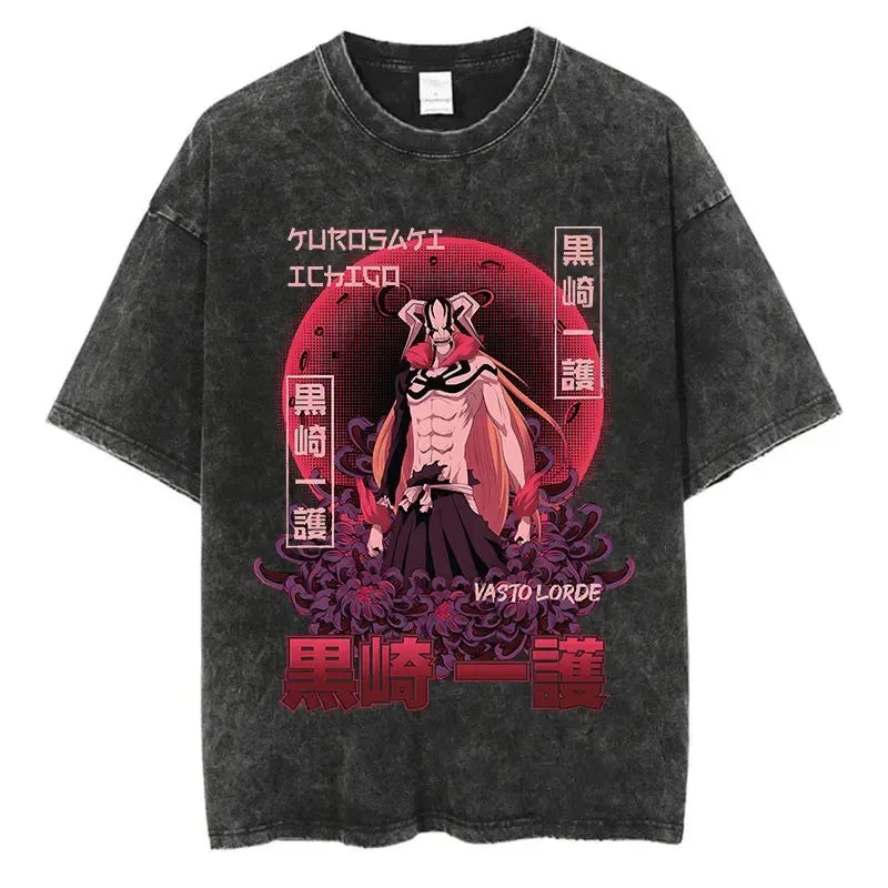 Immerse yourself in this striking Bleach Tee, perfect for anime fans. Looking for more Bleach merch? Explore our full collection of anime merch now!