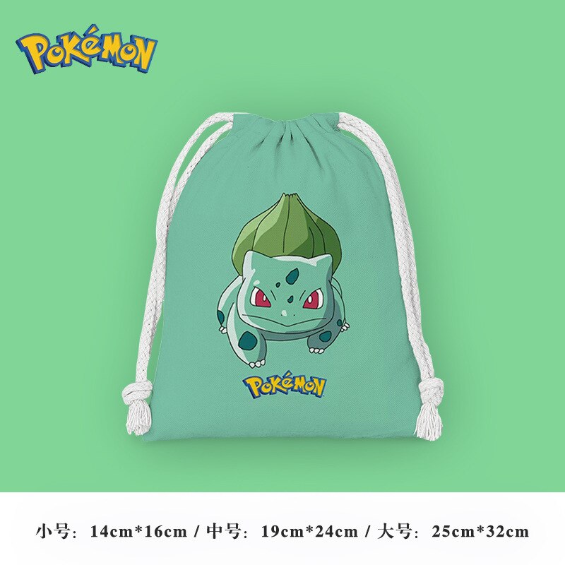 Pokemon Cute Bundle Pocket Drawstring Cloth Bag