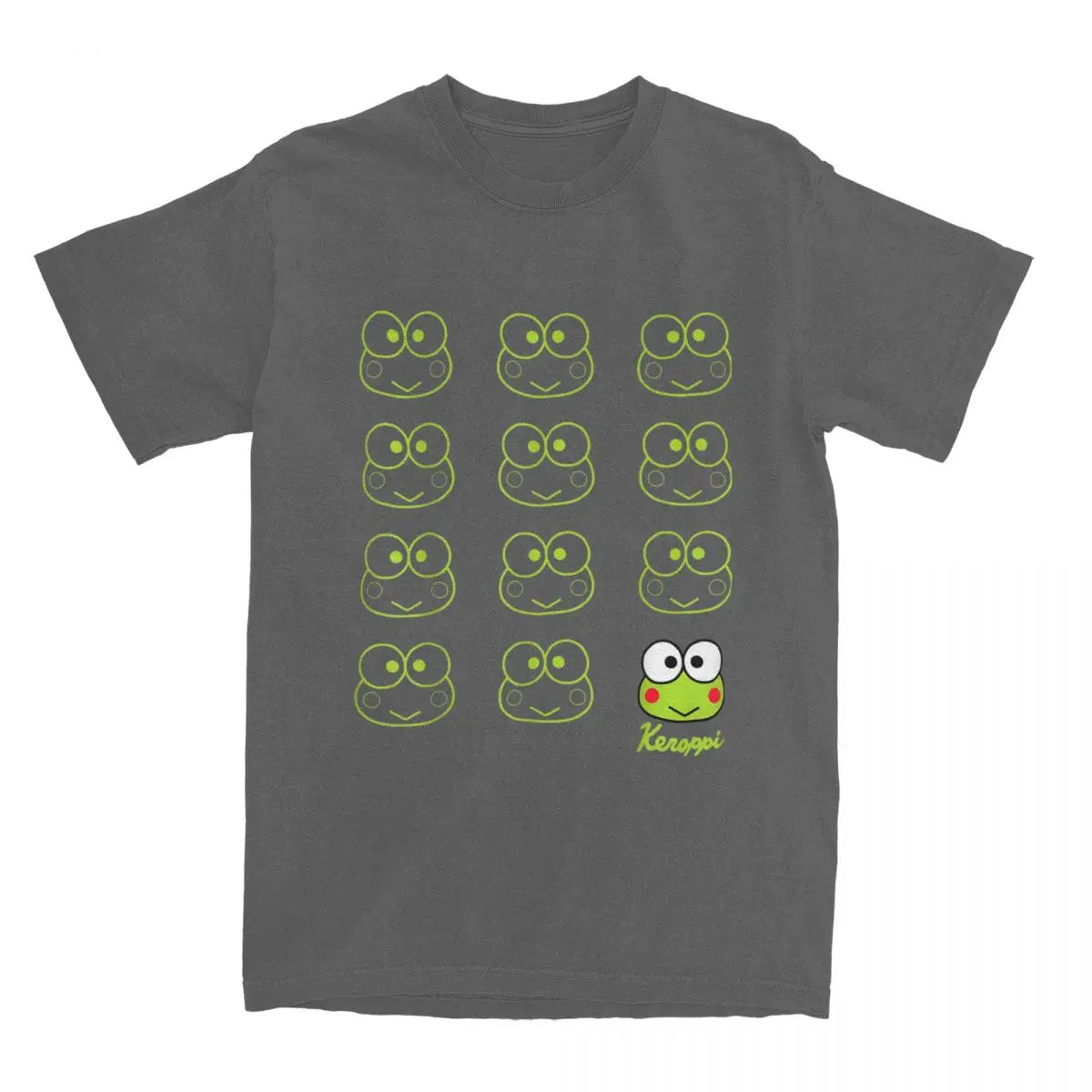 Become the cutest around with our new Keroppi Kaleidoscope Tee | Here at Everythinganimee we have the worlds best anime merch | Free Global Shipping