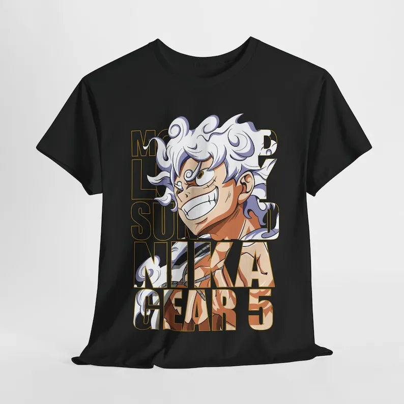 This tee captures the magic of Luffy. If you're looking for more One Piece merch, we have it all! Check out our anime merch now—free shipping!