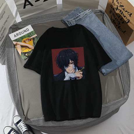 Upgrade your wardrobe with our Bungo Stray Dogs Tee's | If you are looking for more Bungo Stray Dogs Merch, We have it all! | Check out all our Anime Merch now!