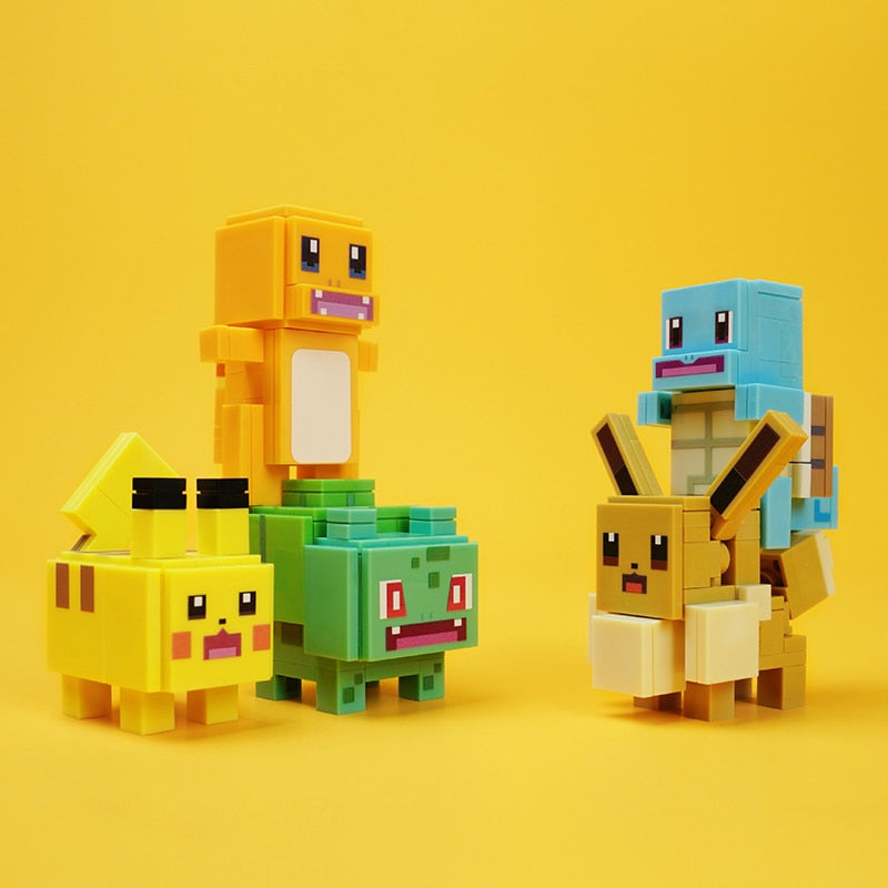 Legendary Pokemon Block Figures