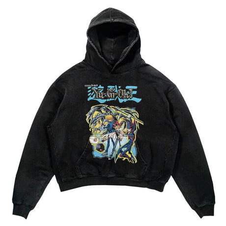 This hoodie resonates with the spirit of the classic duel battles. If you are looking for more Yu Gi Oh Merch, We have it all! | Check out all our Anime Merch now!