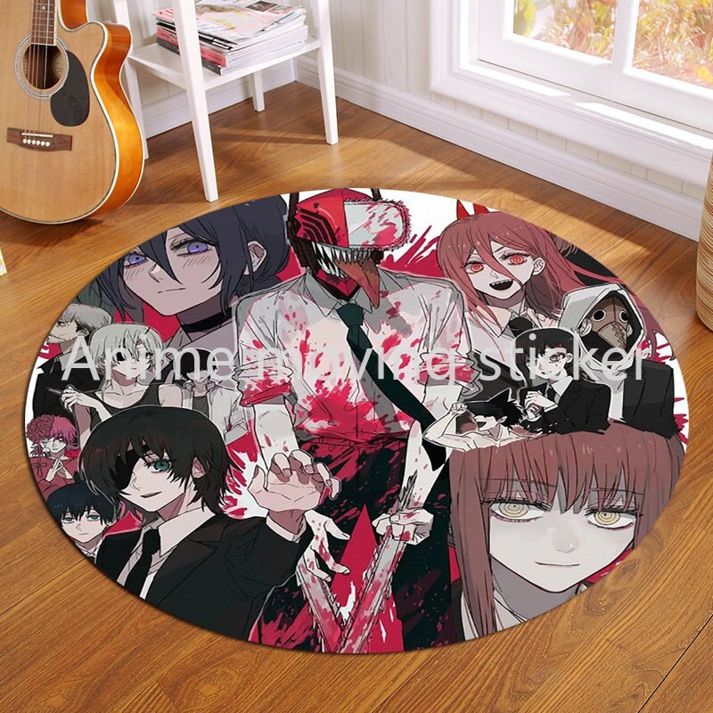 Chainsaw Man Rugs