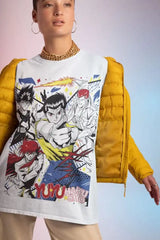 This vibrant tee featuring Yusuke and Hiei, perfect for any fan of the legendary anime. If you are looking for more YuYu Hakusho Merch, We have it all! | Check out all our Anime Merch now!