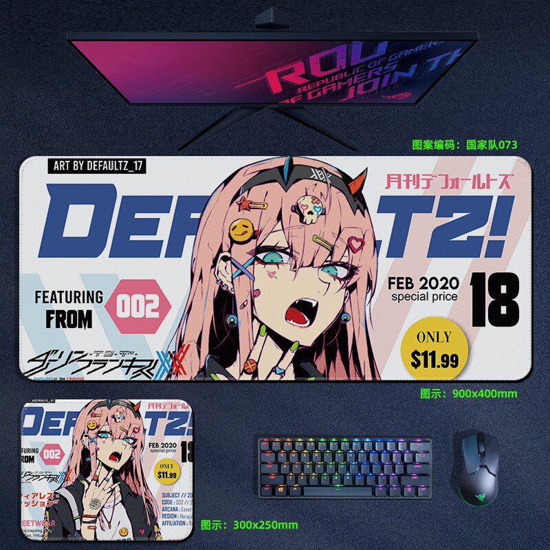 Darling in the FranXX Mouse Pads