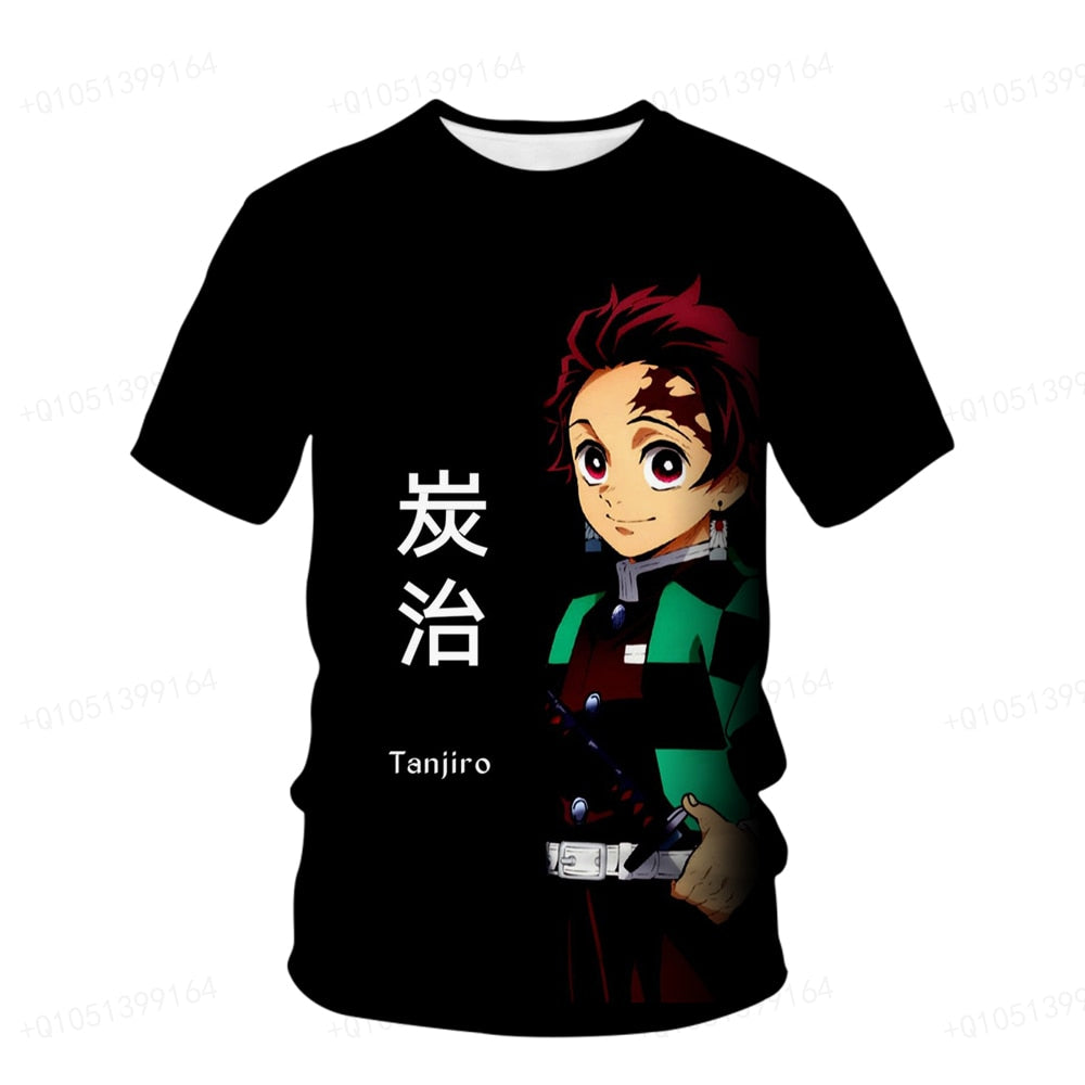 Demon Slayer Tanjiro Shirt | Demon Slayer Merch | Anime Merch ...