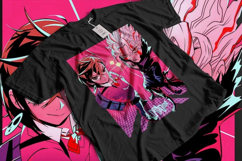 Immerse yourself in this striking Dandadan Tee, perfect for any anime fan. Looking for more Dandadan merch? Explore our full collection of anime merch now!