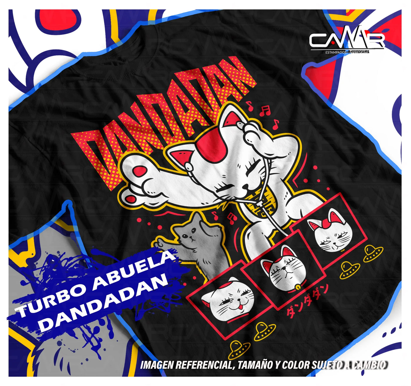 This tee captures the magic of Turbo Granny. If you're looking for more Dandadan merch, we have it all! Check out our anime merch now—free shipping!