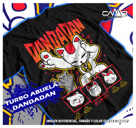 Immerse yourself in this striking Turbo Granny Tee, perfect for any anime fans. Looking for more Dandadan merch? Explore our full collection of anime merch now!