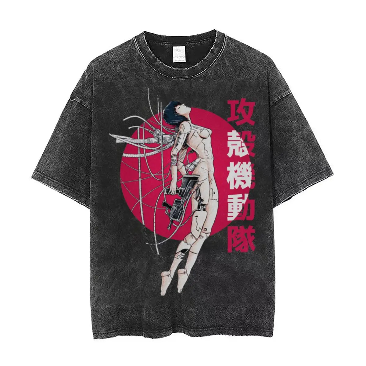 This tees shows the spirit of the world of Ghost. If you are looking for more Ghost In The Shell Merch, We have it all! | Check out all our Anime Merch now! - Free shipping